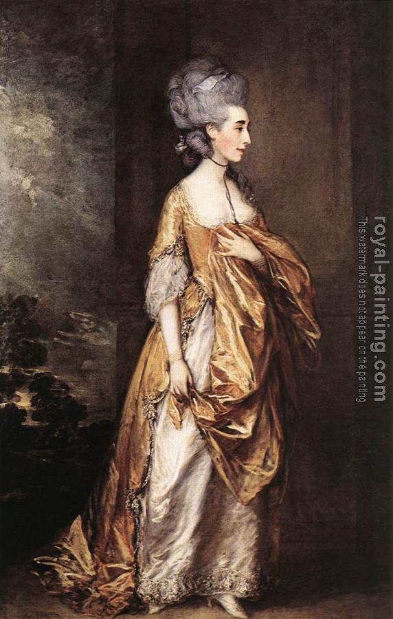 Thomas Gainsborough : Mrs Grace Dalrymple Elliot